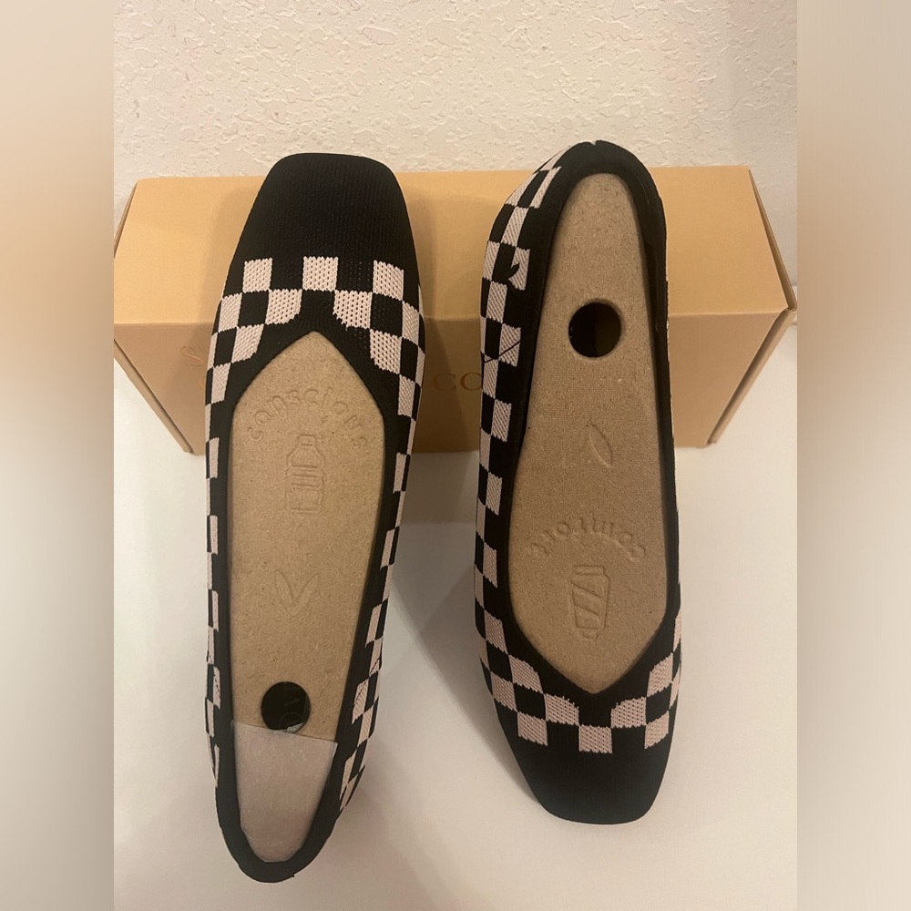 Vivaia checkered flats - Picture 7 of 12
